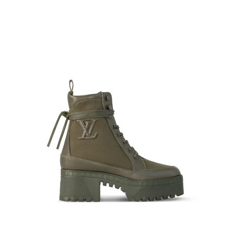 louis vuitton world tour desert boots|Louis Vuitton platform boots.